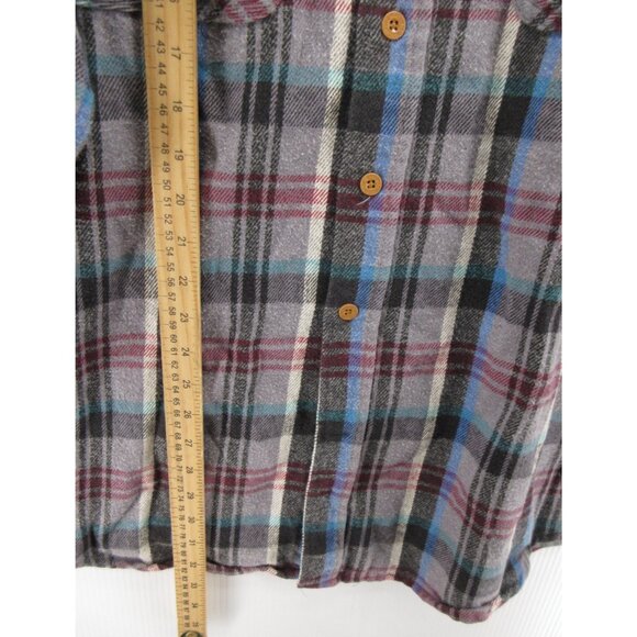 VINTAGE Big Mac Shirt XXL Tall Flannel Plaid 80s 90s JC Penny USA Made - Picture 4 of 10